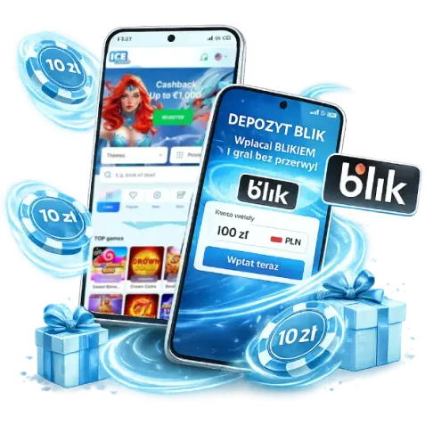 Ice casino blik 10zl bonus