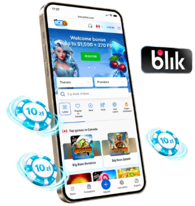 Ice casino blik 10zl